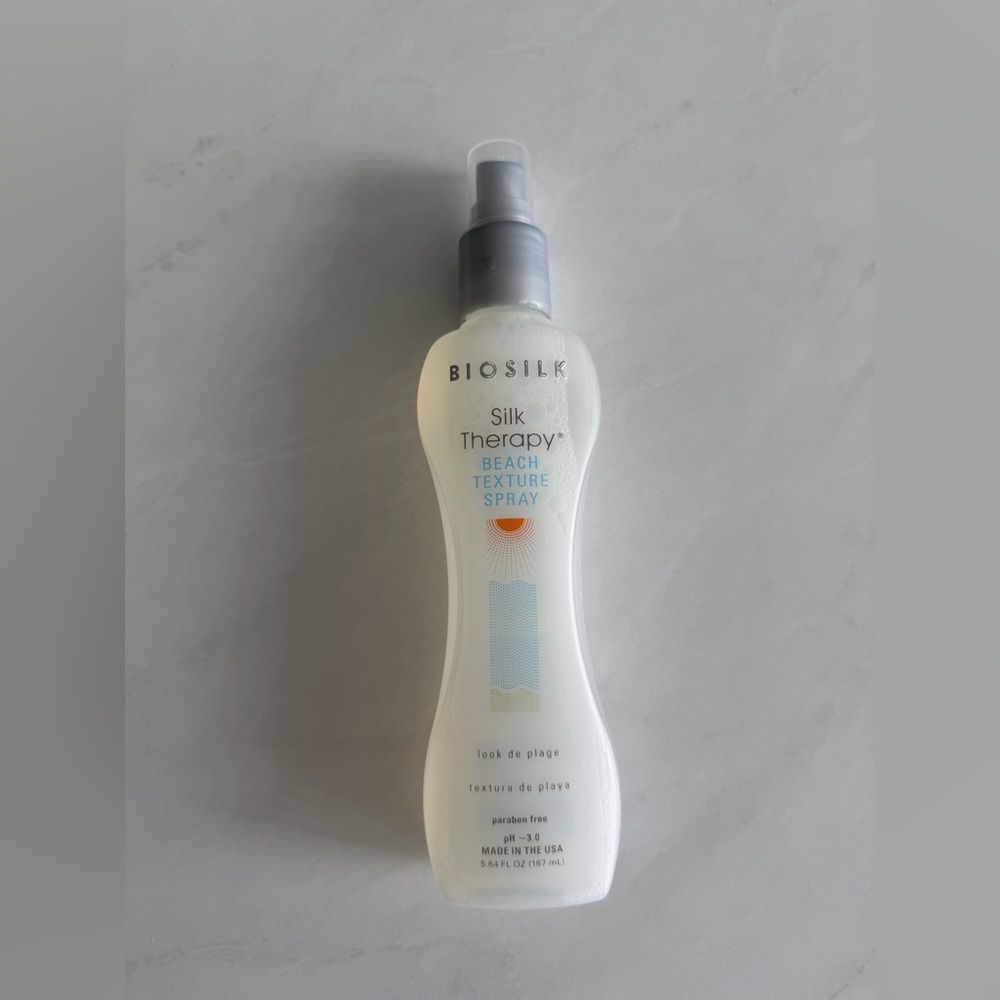 Biosilk Silk Therapy Beach Texture Spray - Clear and White